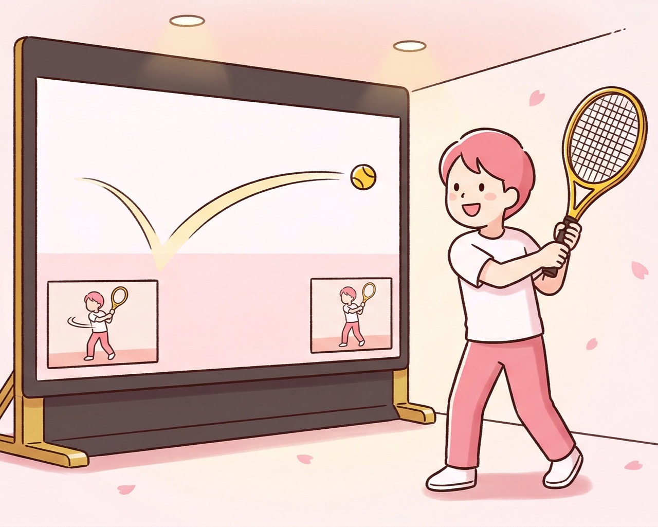 テニスシミュレーター体験 – TACテニスジム